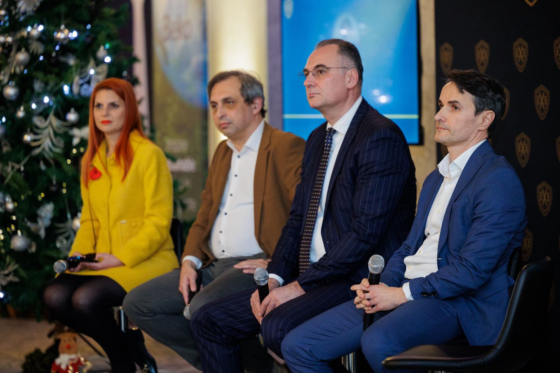 Costin Teodorovici, at right, participating in the EXEDA Compliance and Legal panel